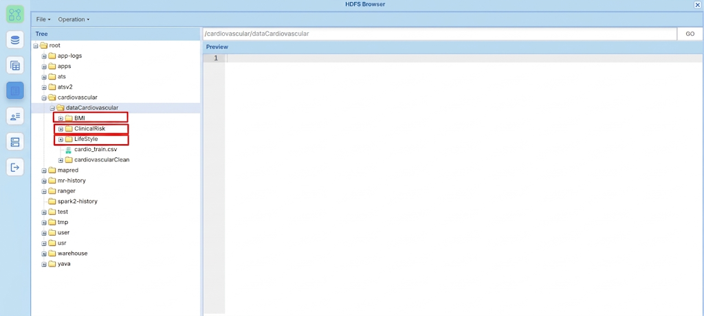 Folder baru untuk menyimpan hasil workflow