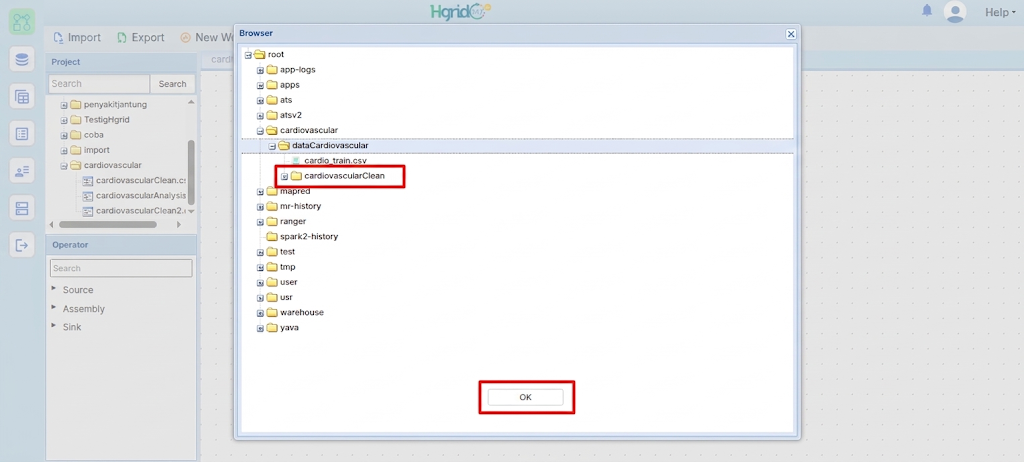 Input path HfsSource